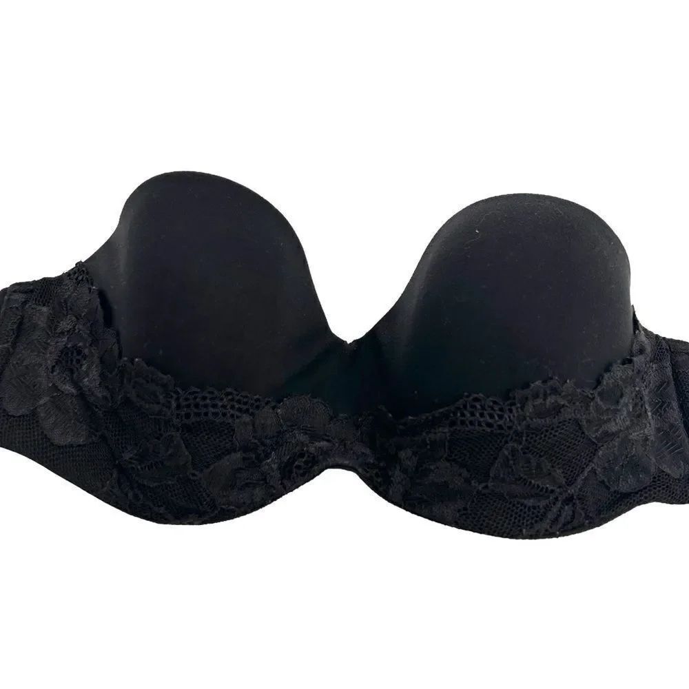 Victoria’s Secret black body by Victoria lined strapless brasize 32C